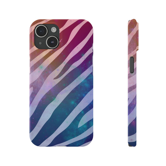 Galaxy Zebra Print Phone Case