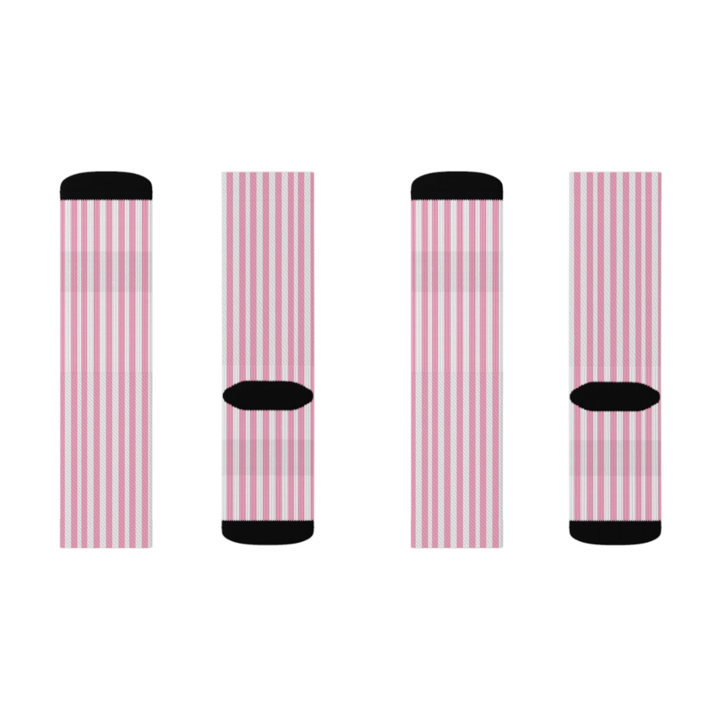 Pink Stripe Socks