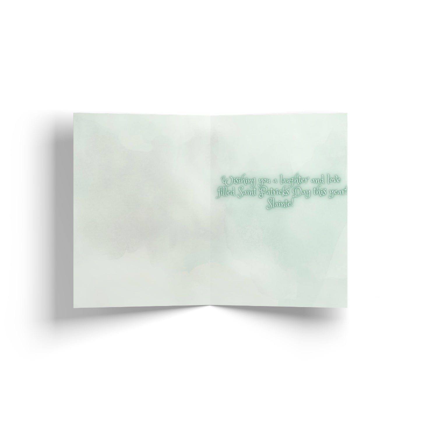 Single Saint Patrick's Day Card