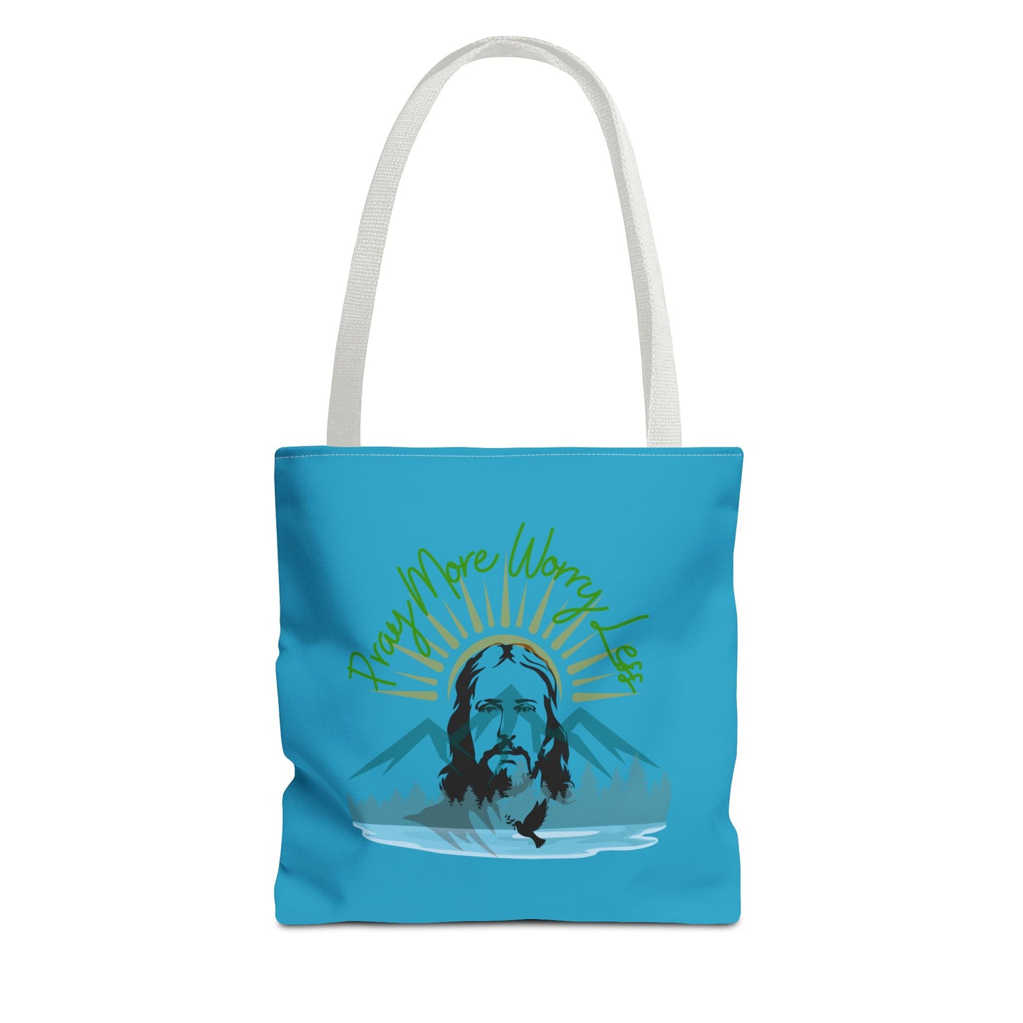 Pray More Worry Less - Tote Bag - Bag Collective