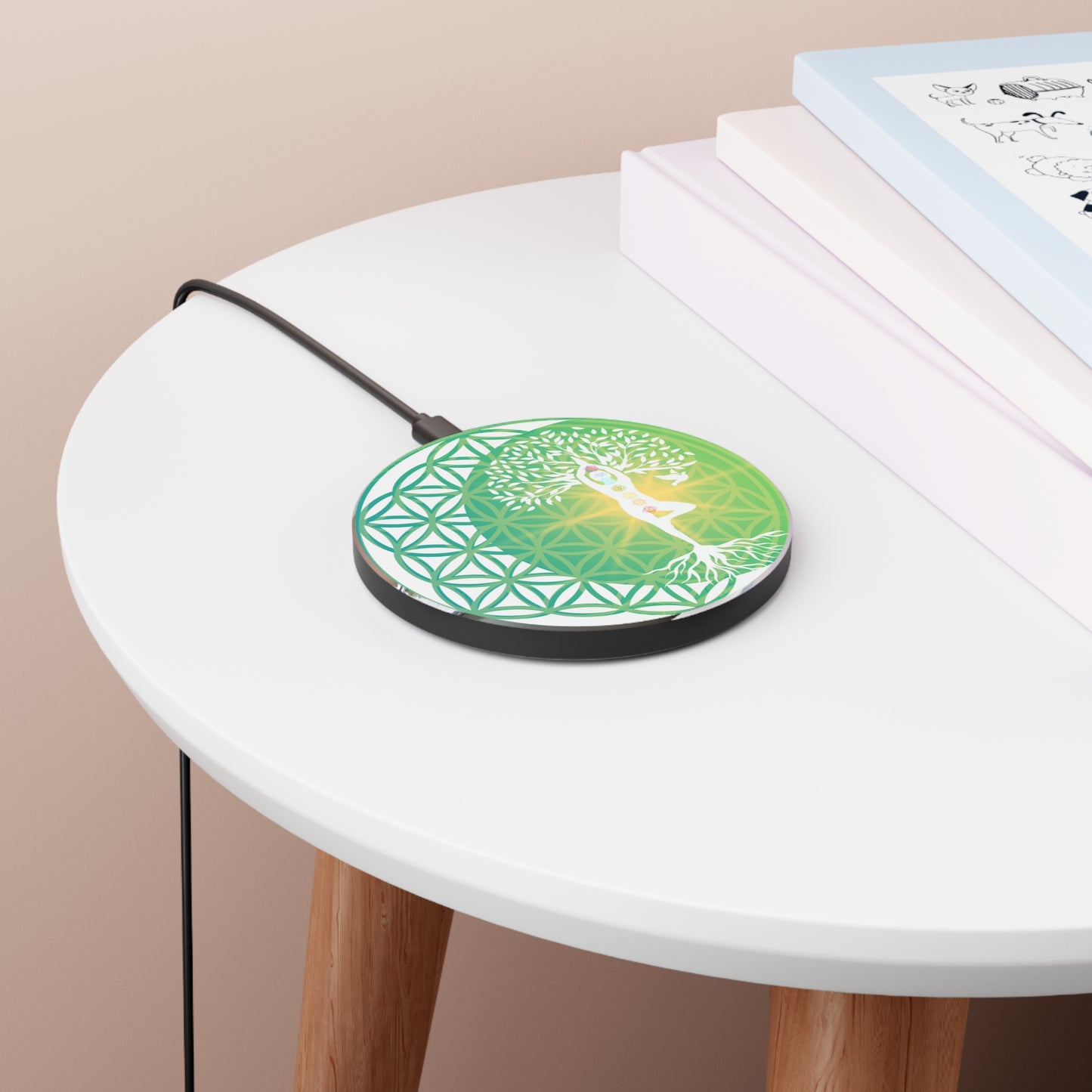 Gaia Collective FlowerOf Life Wireless Charger