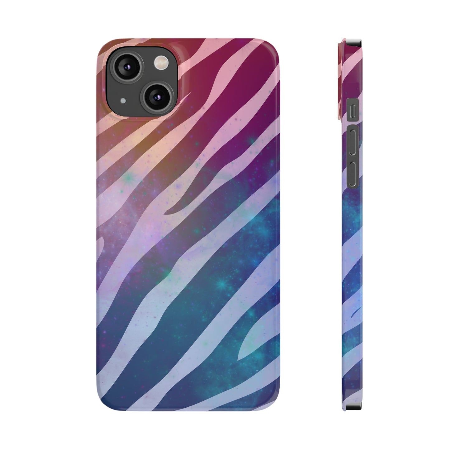 Galaxy Zebra Print Phone Case