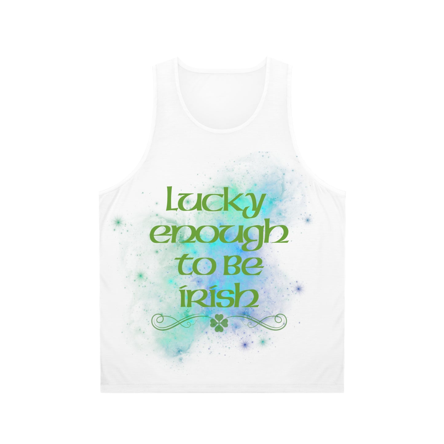 Saint Patrick's Day Slogan Tank Top