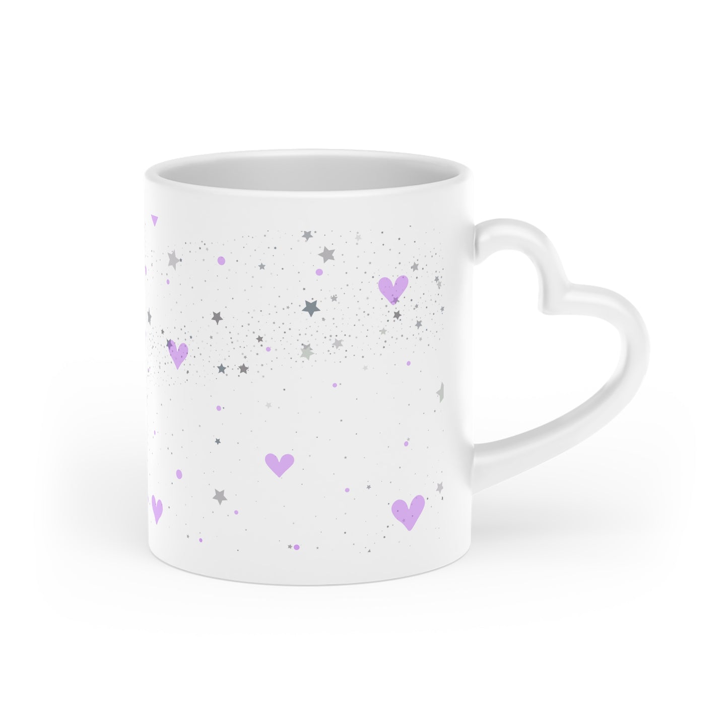 11 oz Mug - Coffee Mug - Heart-Shaped Mug - Valentines Day Collective