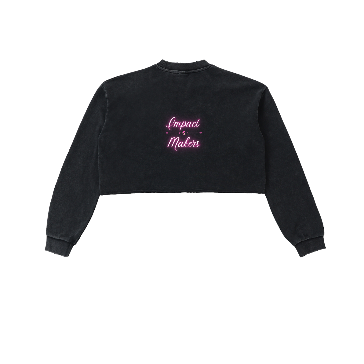 Charitble Cause,Donation Based,Nonprofit Merchandise,Peace Collective,Womens' Fashion,Thick Fabric,Cropped Sweatshirt,Pure Cotton,Raw Edge ,Daily Casual