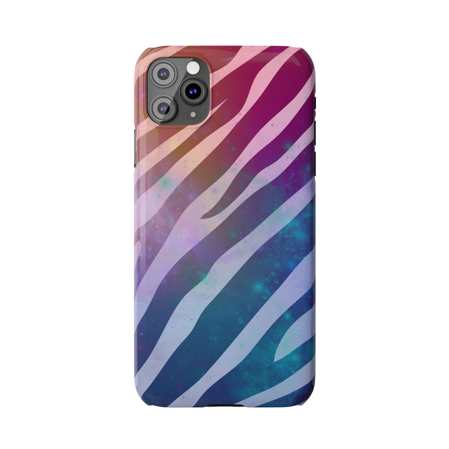 Galaxy Zebra Print Phone Case