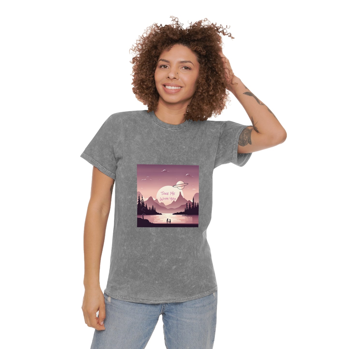 Take Me With You Mineral Washed T-Shirt