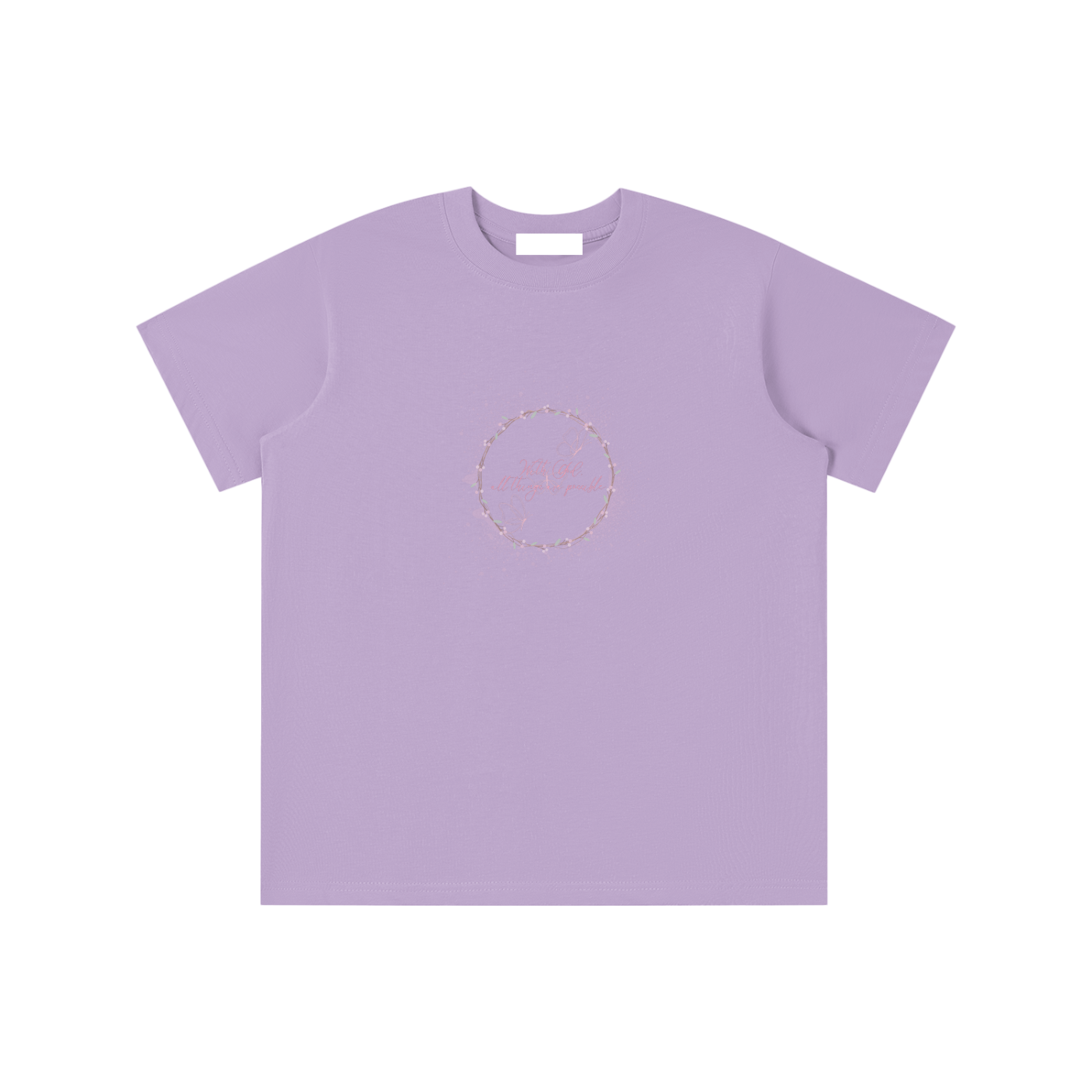 Faith Based Apparel,Girls T-Shirt,Daily Casual,Bible Verse,Moderate Thickness,Pure Cotton,Basics,Essentials T-Shirts,Motivational T-Shirt,Loose Fit