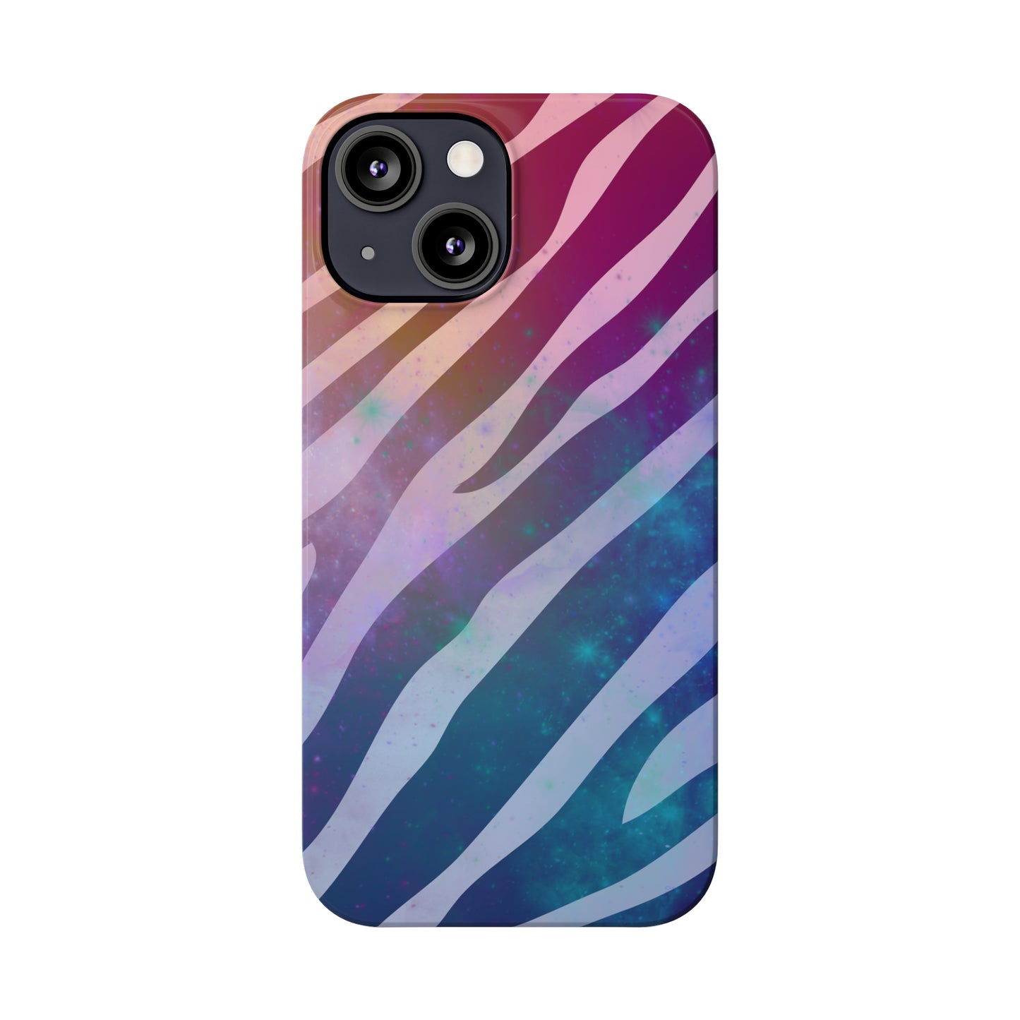 Galaxy Zebra Print Phone Case