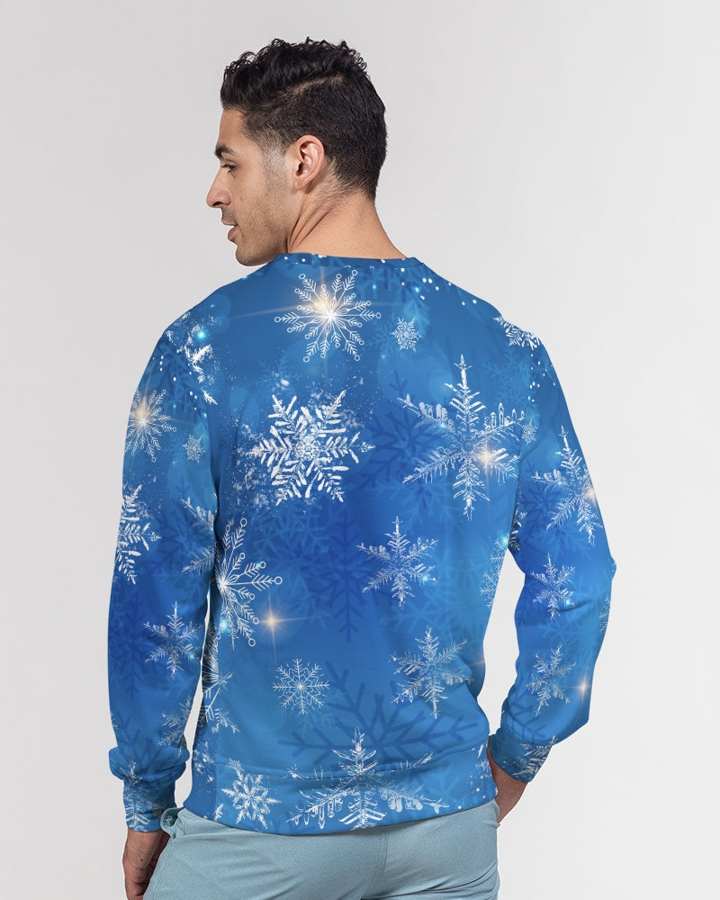 Men's Classic French Terry Crewneck - Men's Ugly Christmas Sweatshirt