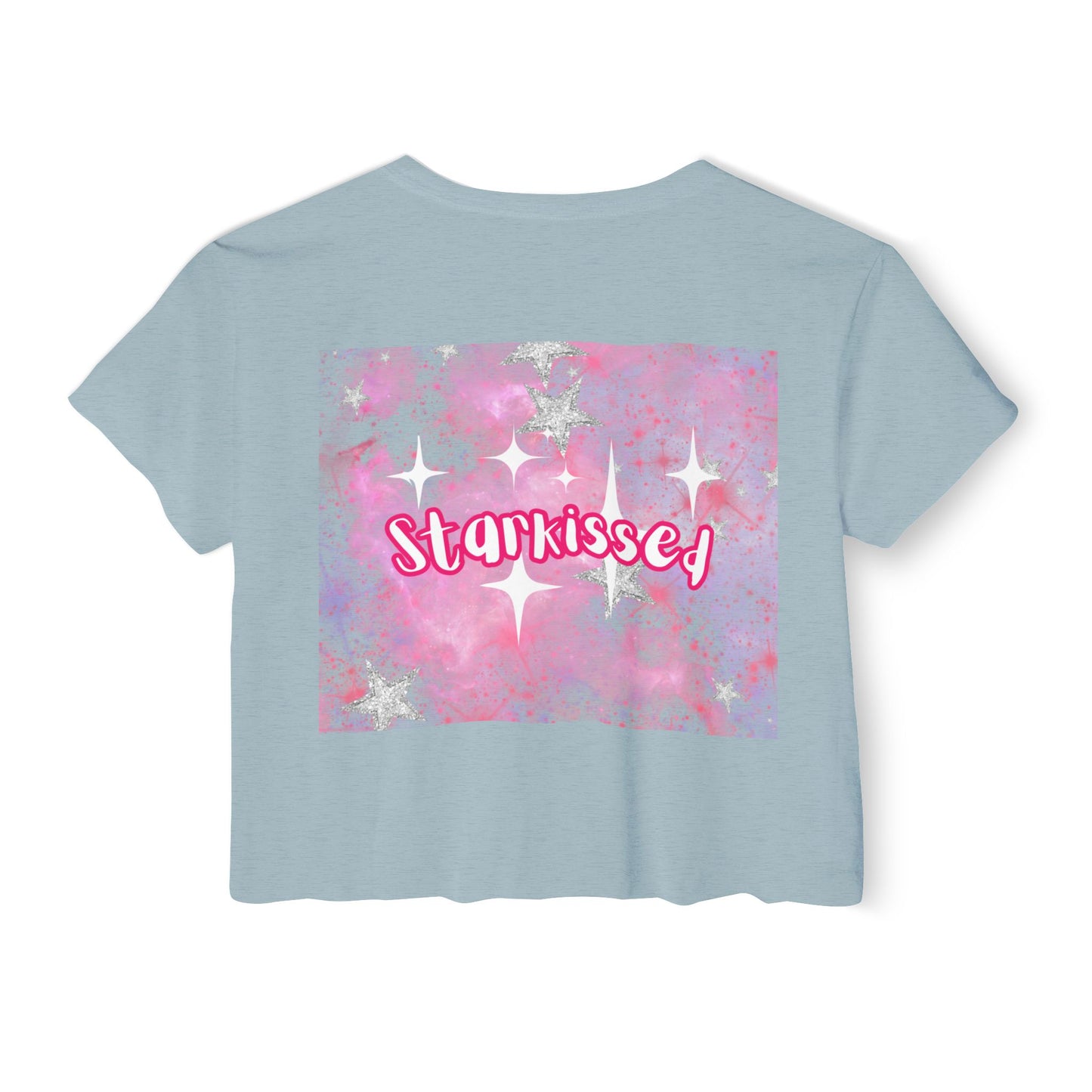 Starkissed Lips Woman's Festival Crop Top