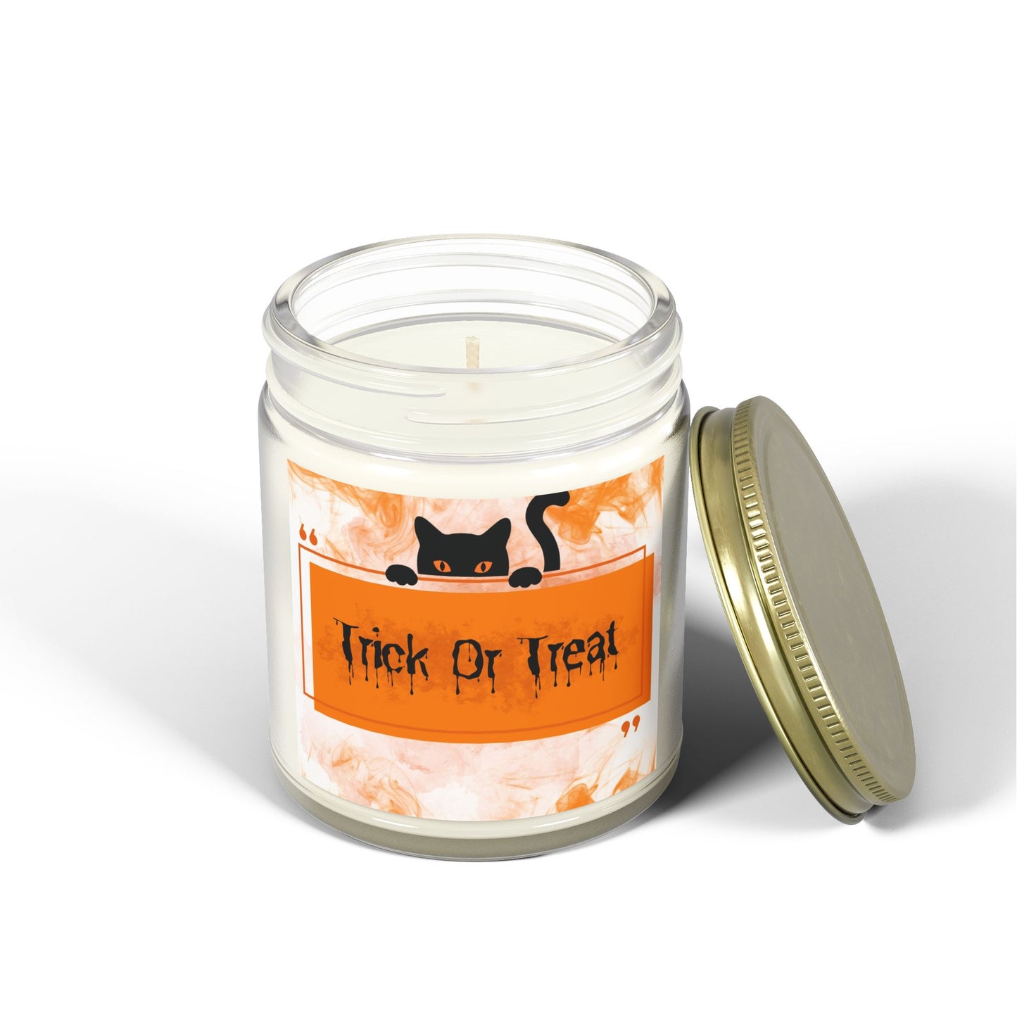 Trick Or Treat - Scented Halloween Candle - Coconut Apricot Wax - Halloween Collective