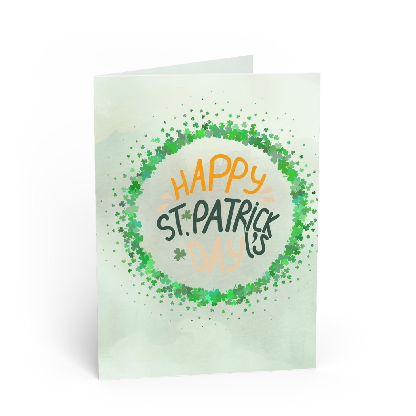 Single Saint Patrick's Day Card