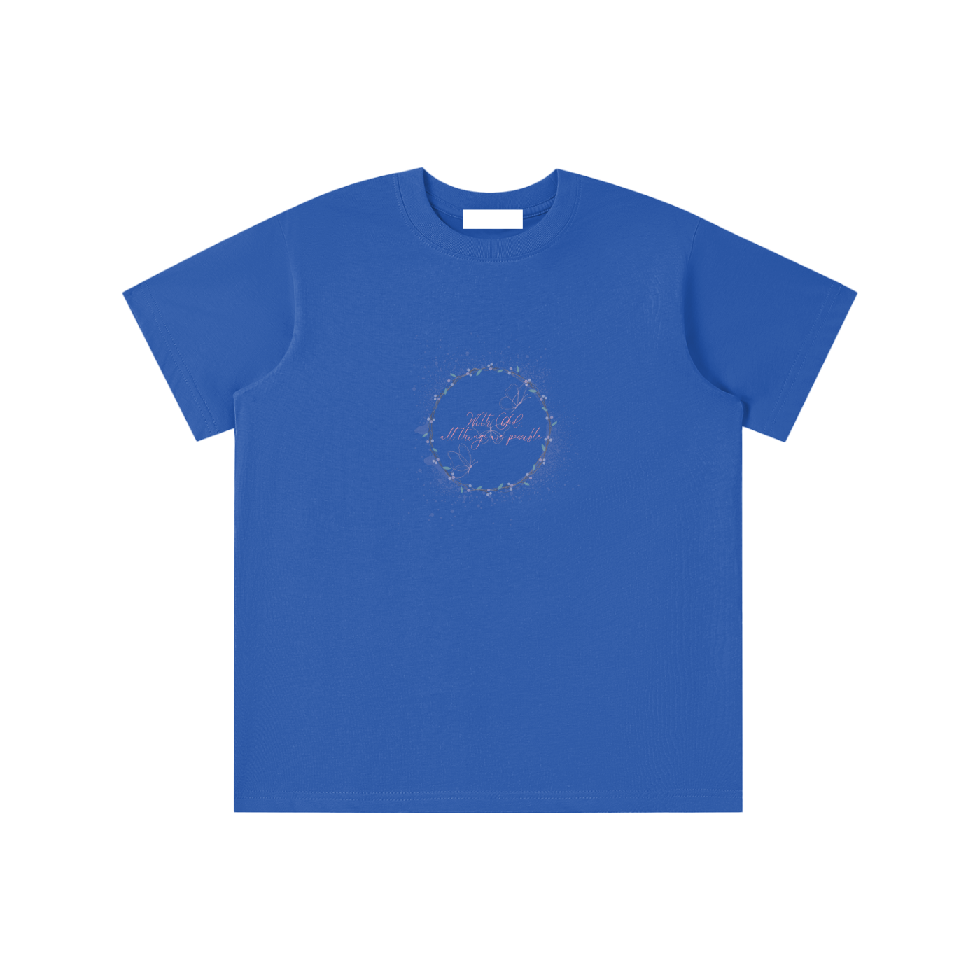 Faith Based Apparel,Girls T-Shirt,Daily Casual,Bible Verse,Moderate Thickness,Pure Cotton,Basics,Essentials T-Shirts,Motivational T-Shirt,Loose Fit