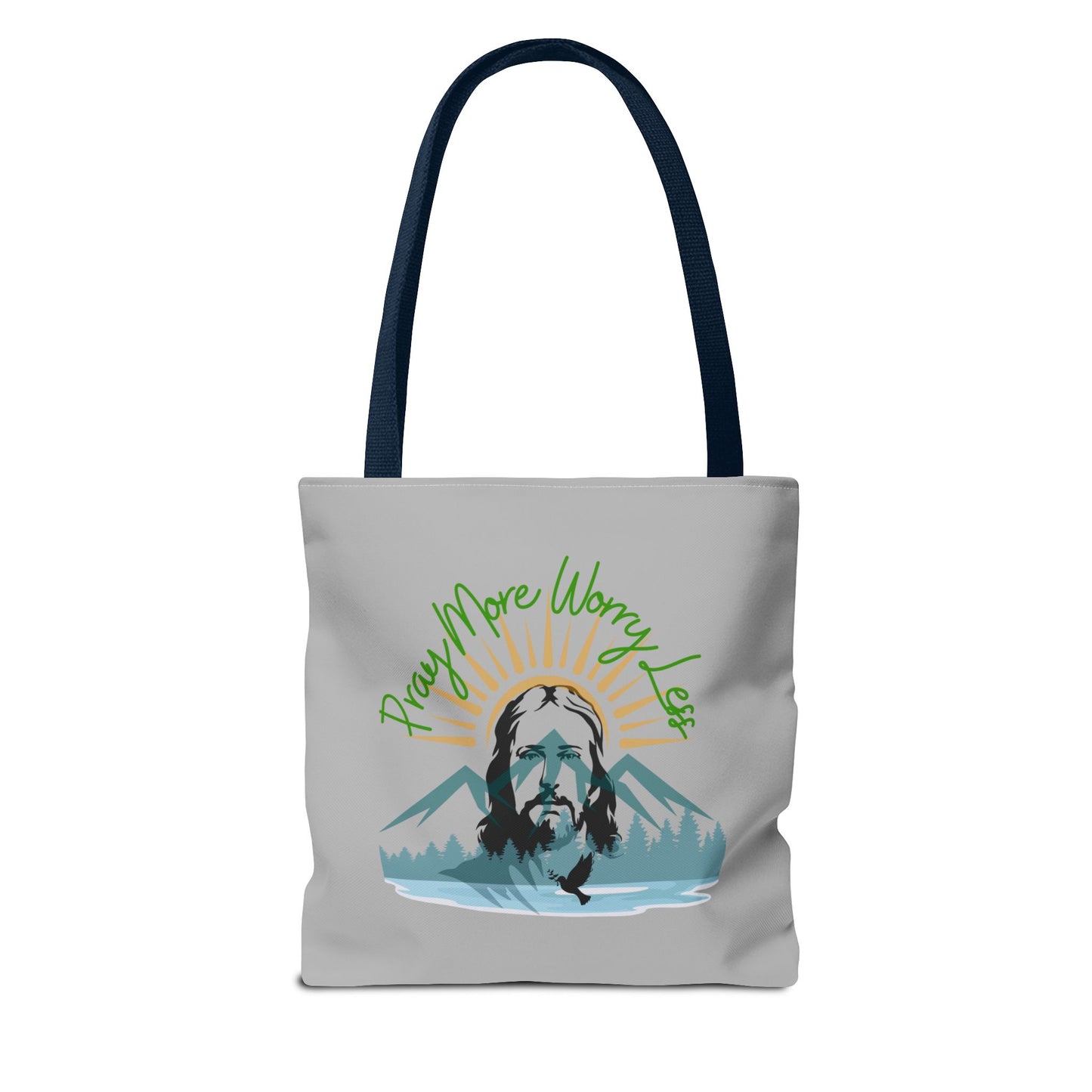 Pray More Worry Less - Tote Bag - Bag Collective