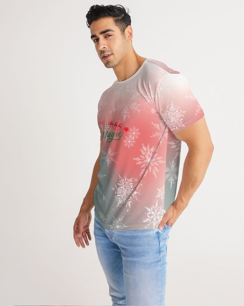 Christmas Gradient Men's All-Over Print Tee