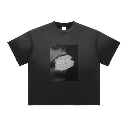 Graphic T-Shirt,Unisex,Daily Casual,Motivatinal T-Shirt,Blended Cotton,Raw Edge Cut,Sun Fade,Fashion Apparel,Christmas,Holiday Season