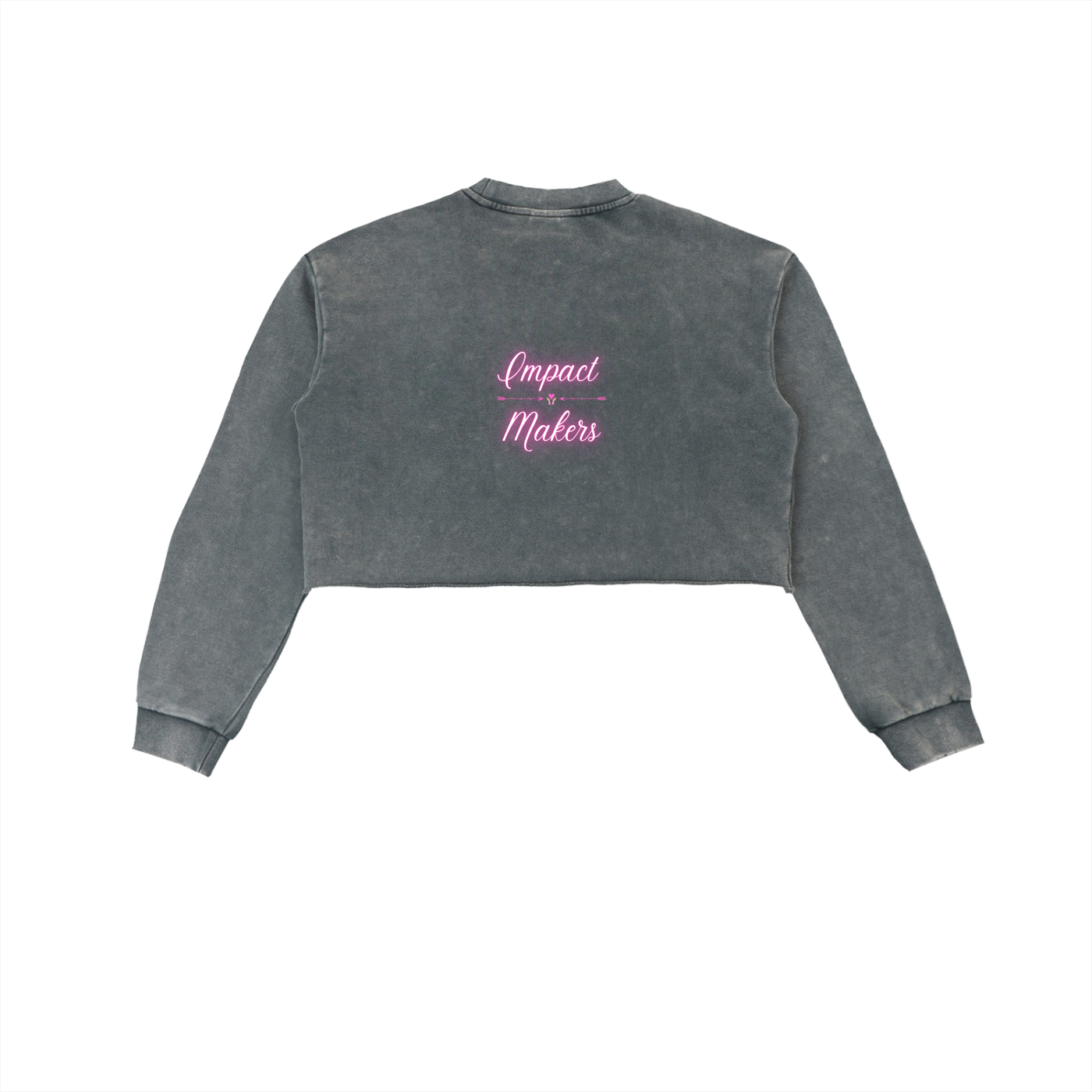 Charitble Cause,Donation Based,Nonprofit Merchandise,Peace Collective,Womens' Fashion,Thick Fabric,Cropped Sweatshirt,Pure Cotton,Raw Edge ,Daily Casual
