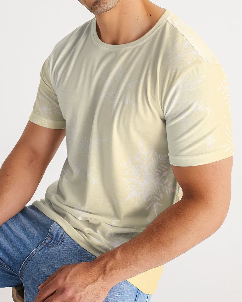 Snowflake Gradient Men's All-Over Print Tee