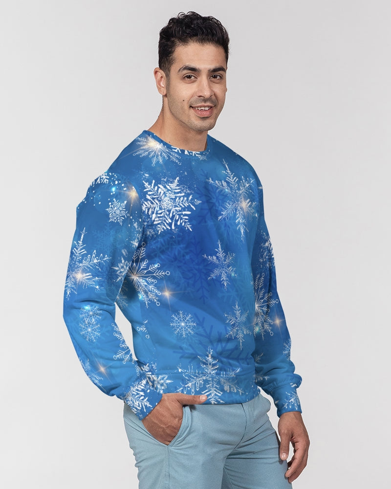 Men's Classic French Terry Crewneck - Men's Ugly Christmas Sweatshirt