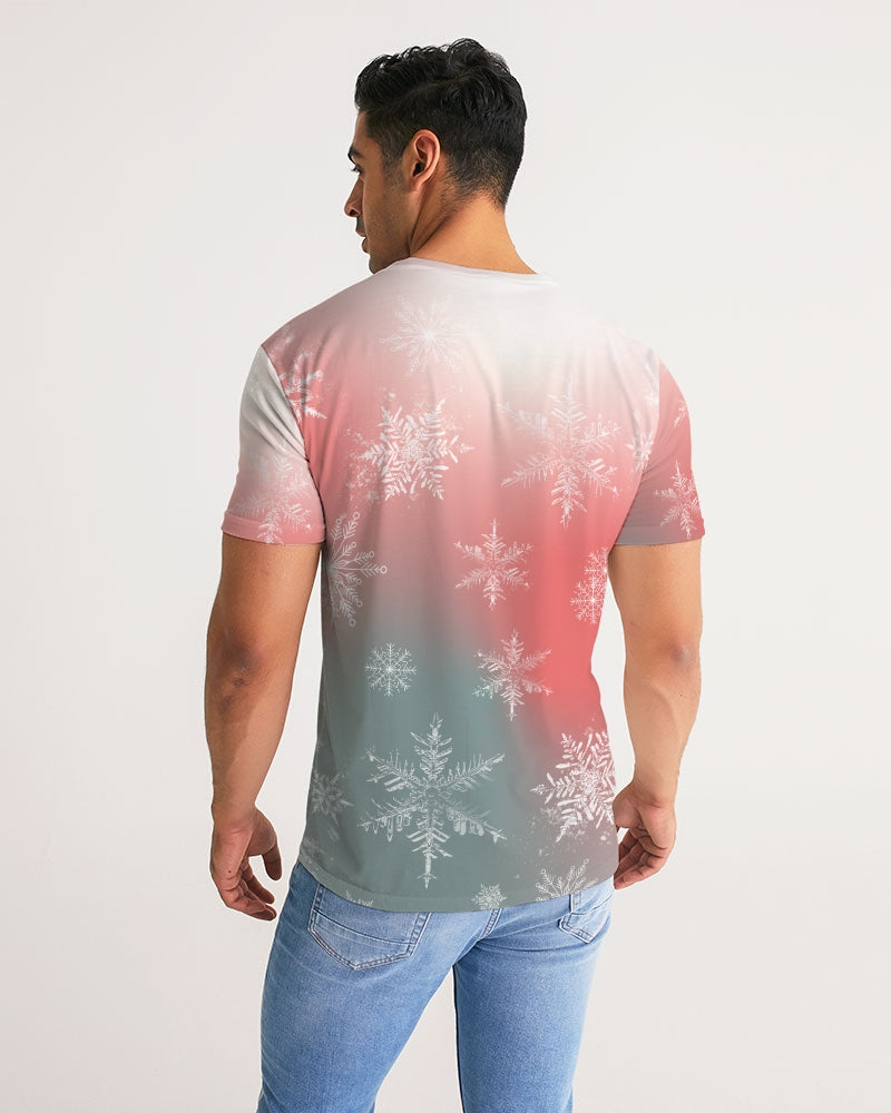 Christmas Gradient Men's All-Over Print Tee