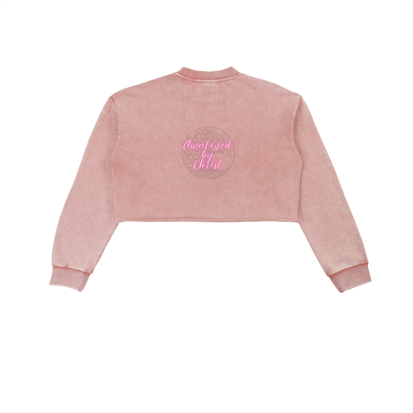 Charitible Cause,Donation Based,Faith Based Apparel,Nonprofit Merchandise,Womens' Fashion,Pure Cotton,Snow Washed Raw Edge Cotton,Peace Collective,Cropped Sweatshirt,Thick Fabric