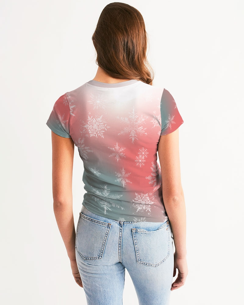 Women's Christmas Print Tee - Christmas Collective