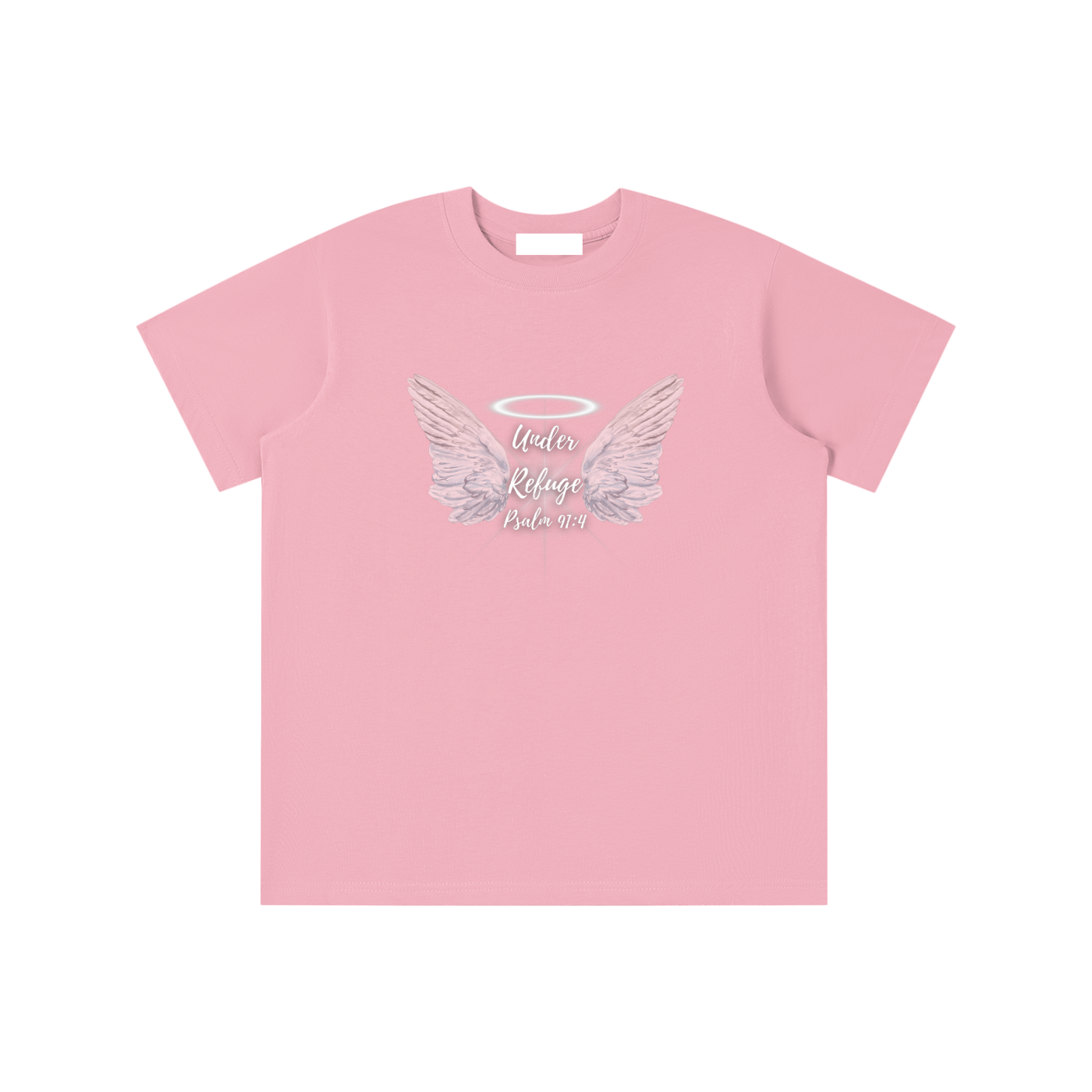 Faith Based Apparel,Girls Essentials T-Shirt,School,Daily Casual,Graphic T-Shirt,Pure Cotton,Moderate Thickness,Loose Fit,Basics,Matching