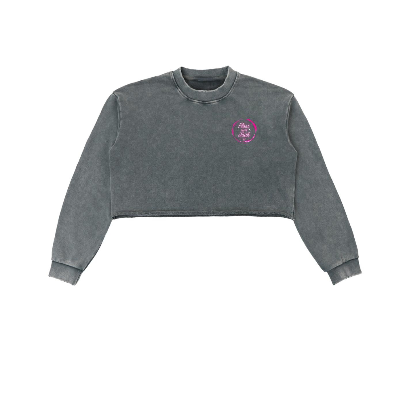 Charitible Cause,Donation Based,Faith Based Apparel,Nonprofit Merchandise,Womens' Fashion,Pure Cotton,Snow Washed Raw Edge Cotton,Peace Collective,Cropped Sweatshirt,Thick Fabric