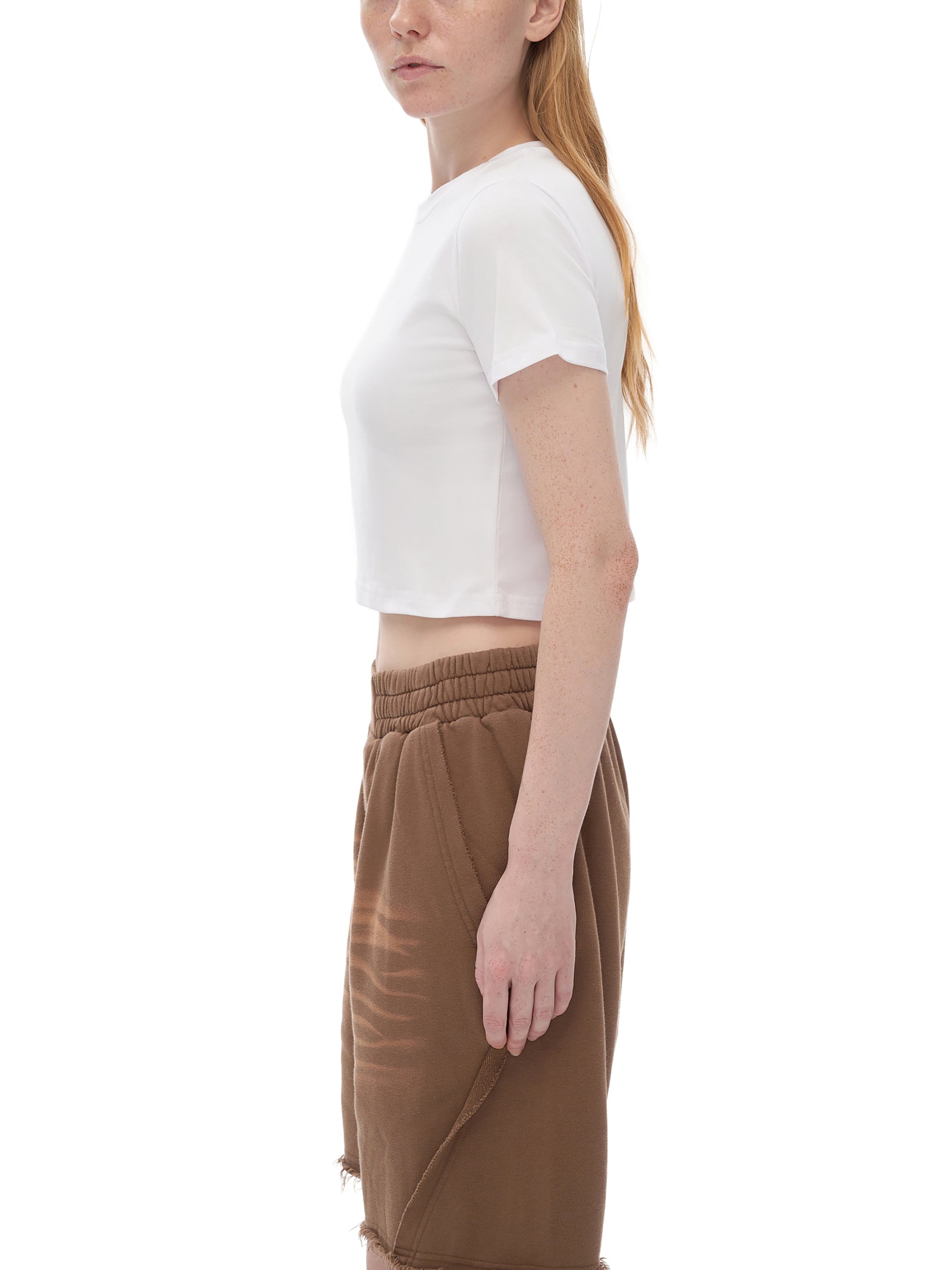 Faith Based Apparel,Womens' Fashion,Pure Cotton,High Stretch,Moderate Thickness,Bodycon,Fitted Crop Top T-Shirt,Daily Casual,Christmas,Holiday Season