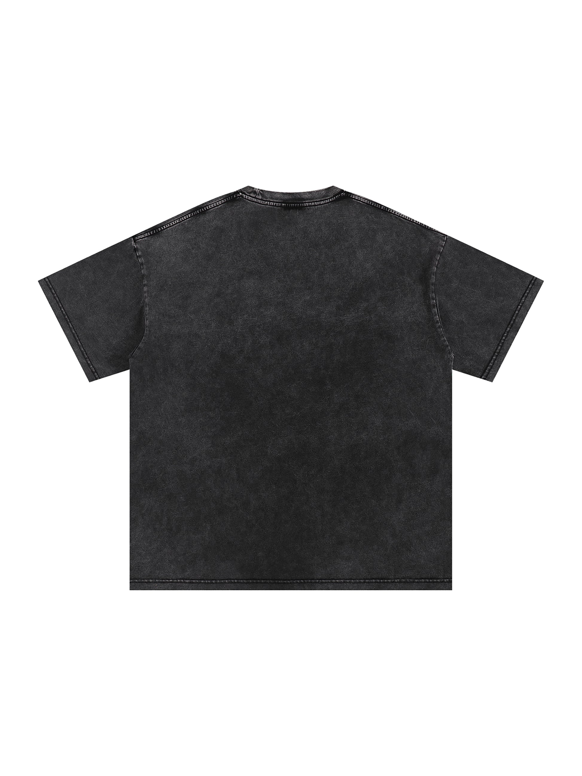 Oversized T-Shirt,Faith Based Apparel,Unisex,John 14:6,100% Cotton,Comfortable Fit,Loose Fit,Moderate Thickness,Snow Washed,Casual