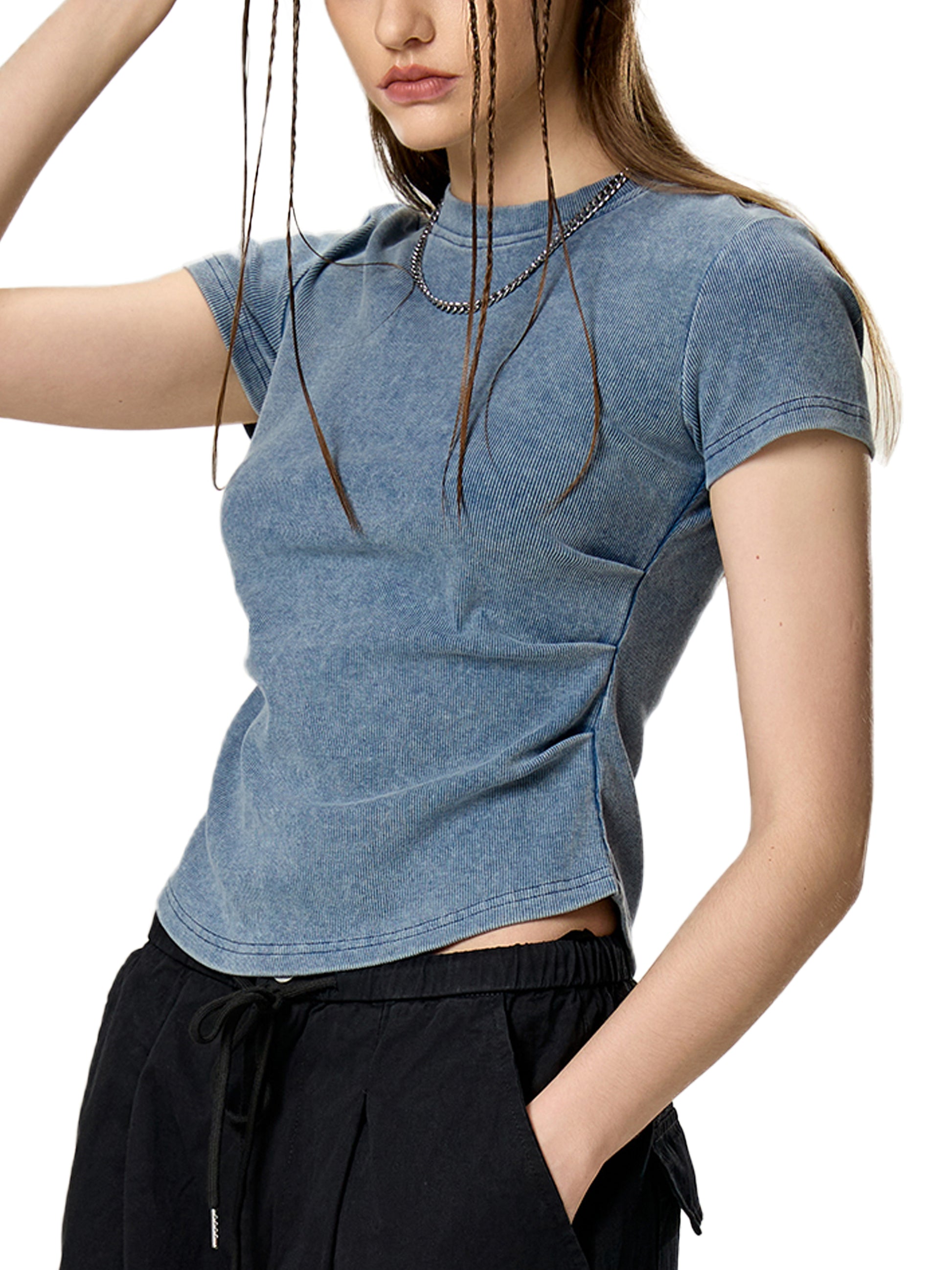 Sexy Fit,Vintage-Washed,Women's ,Bodycon,Faith Based Apparel,Wing T-Shirt,Graphic T-Shirt,Daily Casual,Cotton Spandex,Comfortable Fit